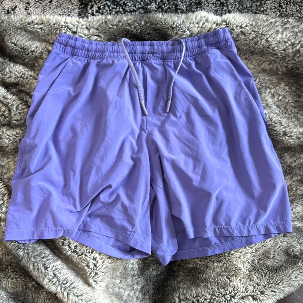 Lululemon Pace breaker Short Linerless 7 inch charged indigo